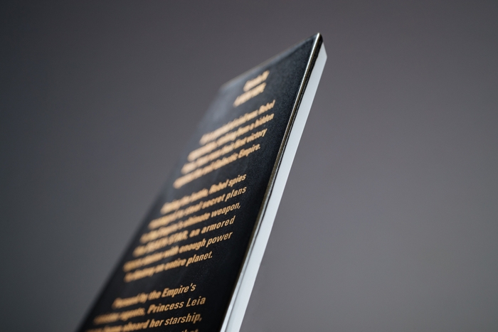 有田焼 オープニングクロール皿 (C)&(TM) Lucasfilm Ltd.