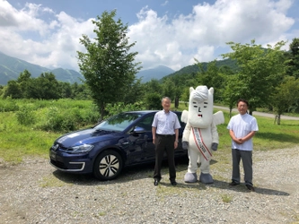 フォルクスワーゲンe-Golf、 『白馬EVシェアリング』で無料シェアリングが可能に　 自然エネルギーによる電力自給96%の白馬村でCO2フリー走行実現
