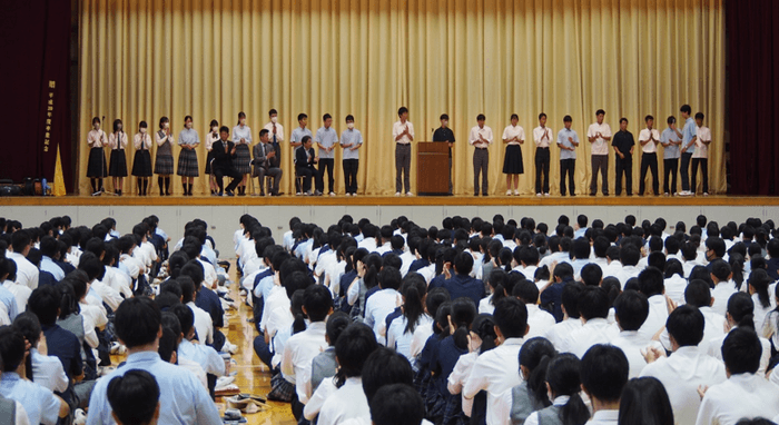 令和5年（2023年）の壮行会の様子