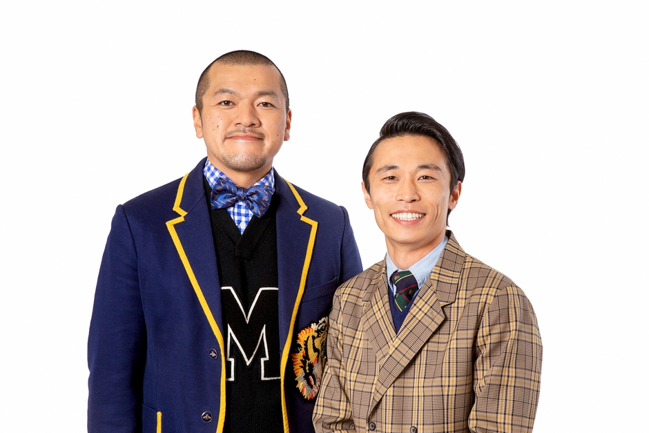 カミナリ （左から・竹内まなぶ、石田たくみ）