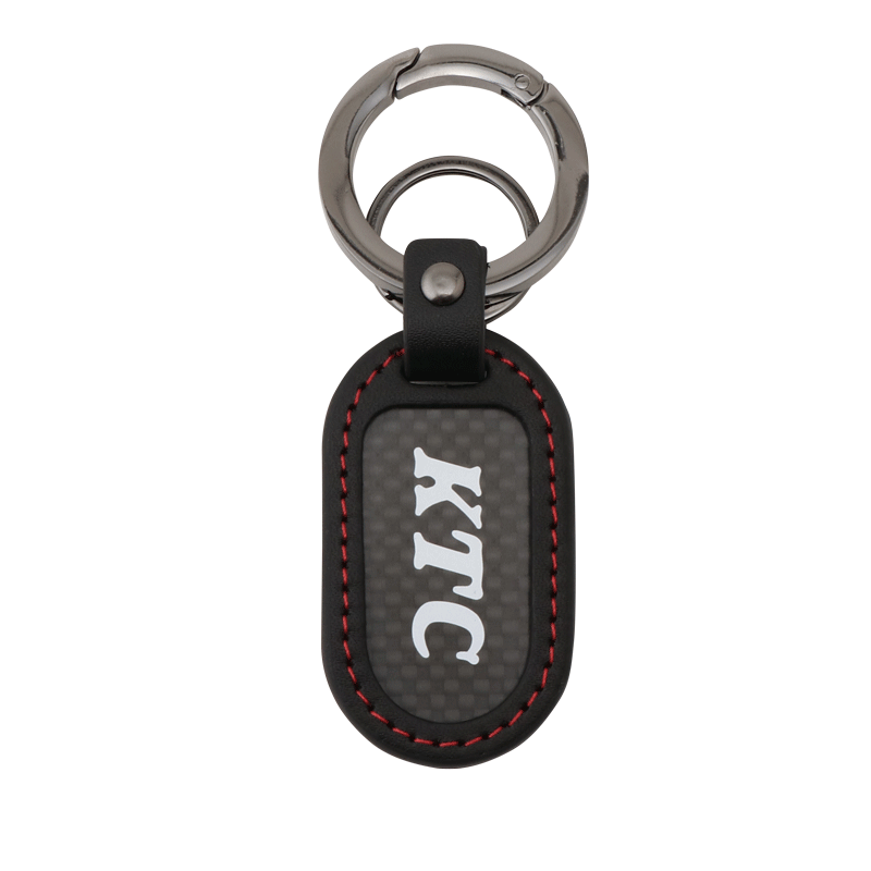 CBCカーボンレザーKTCキーホルダー