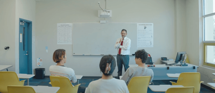 カリフォルニア大学デービス校での授業の様子(イメージ)