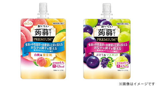 たらみ おいしい蒟蒻ゼリー PREMIUM＋(プラス)