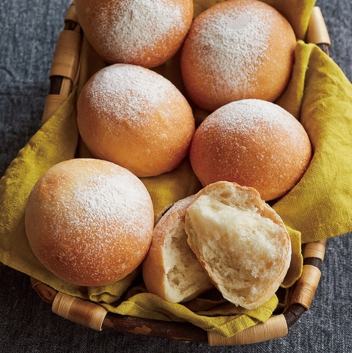 ポリ袋で作る「ポリパン(R)」:「ふわもち丸パン」