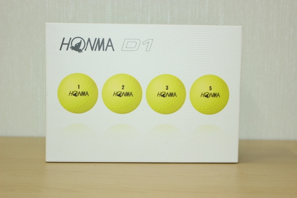 本間ゴルフ「NEW D1 ゴルフボール(1ダース)」