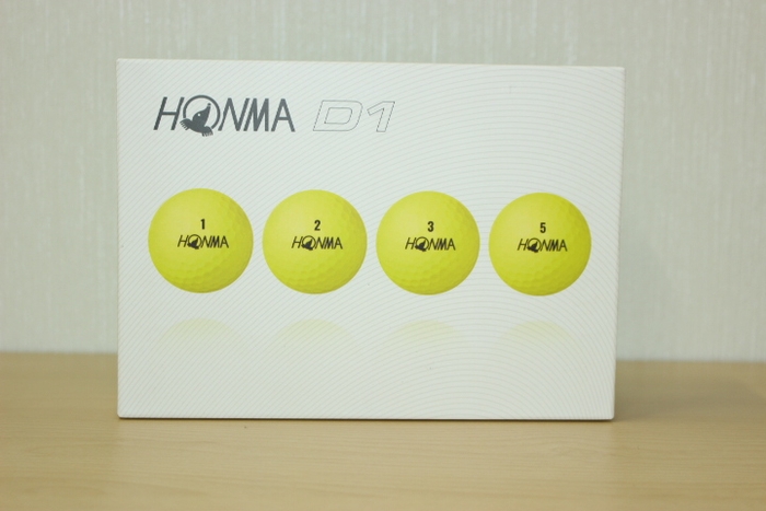 本間ゴルフ「NEW D1 ゴルフボール(1ダース)」