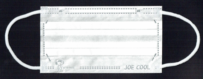 スヌーピー不織布マスク本体画像