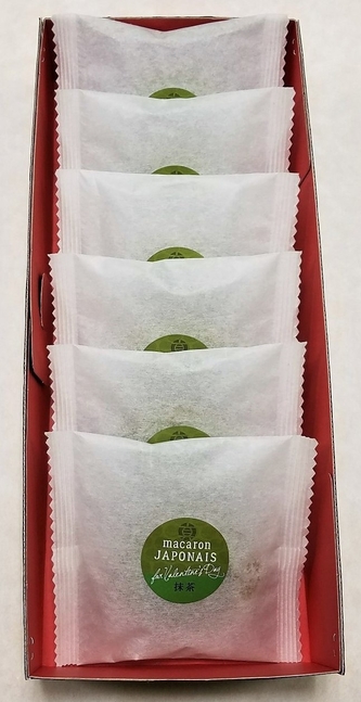 マカロンジャポネ箱入りセット 中身