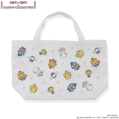 コジコジ×サンリオキャラクターズ ランチトート