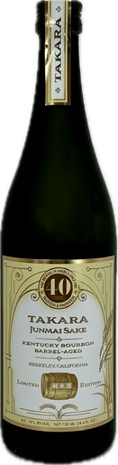 ４０周年を記念して醸造した「松竹梅純米ケンタッキーバーボン樽熟成酒」