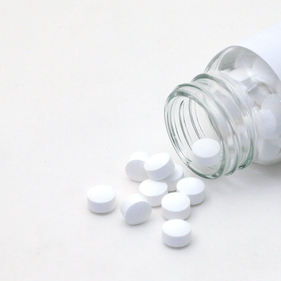 内容物（ブドウ糖90%ラムネ）