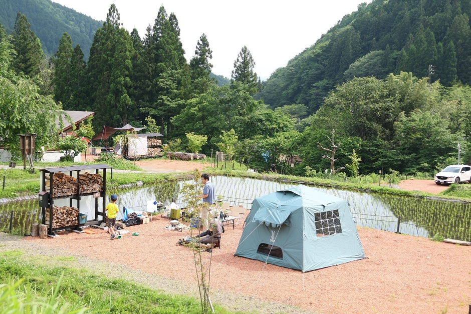 田植え体験会付き宿泊プランも