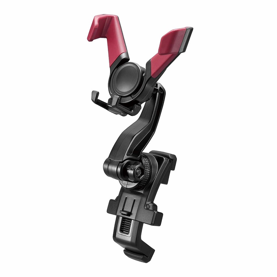 カーメイト SA30 スマホルダー ロングアーム エアコン取付 ウィングキャッチ レッド