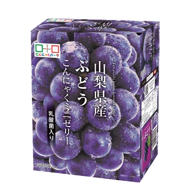 フルーツBOX山梨県産ぶどうこんにゃくミニゼリー