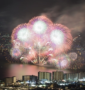 ～比叡山からびわ湖の花火大会と夜景を満喫～
「夏の坂本ケーブル 山の上から花火大会と夜景鑑賞！2026」