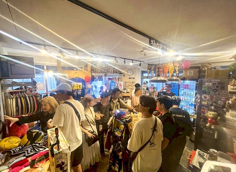 2025年8月に行われた「カスタム・ラグ」のイベントにて(今井氏提供)