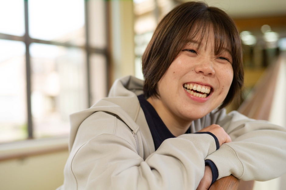 笑顔がステキな杉さん