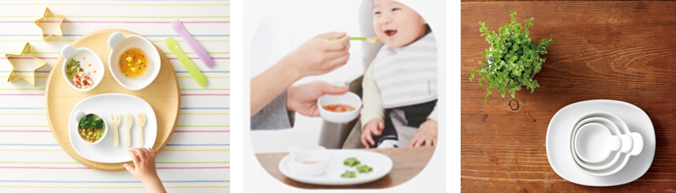 85％の女性がシンプルなデザインの食器を好む（※１） ギフトにも最適な「みずなみ焼」の食器セット 2019年8月上旬発売