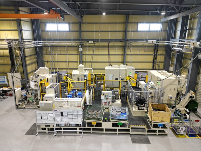 藤岡工場　エンジン部品ライン