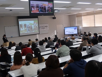 ツネイシ財団 福山市立大学主催の「英語プレゼンテーション大会」を助成