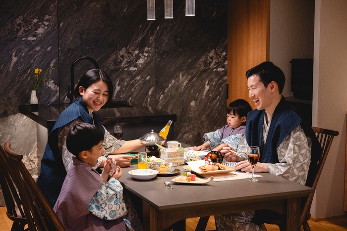 本格会席をお部屋で