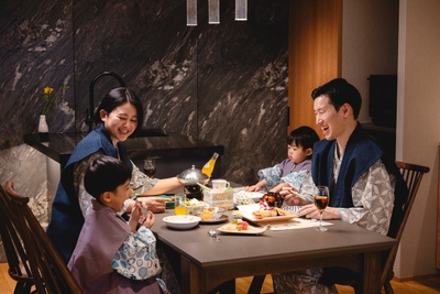 本格会席をお部屋で