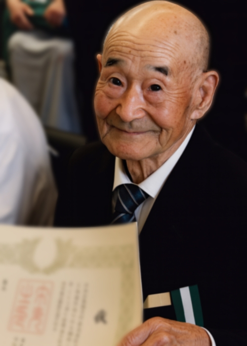 ピオーネの生みの親である井川秀雄さん