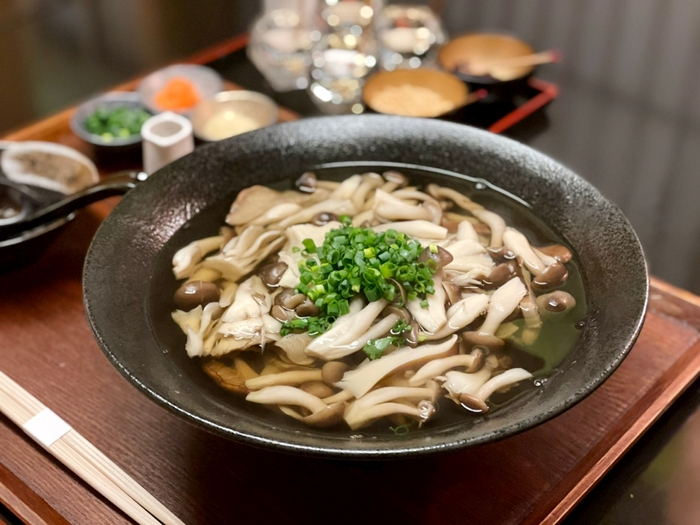 信州キノコ盛り出汁ラーメン　1,250円
