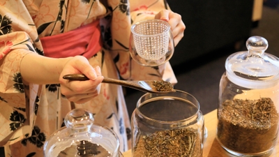 ウェルカムお茶バー　※イメージ