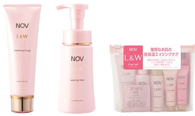 ノブ L&W クレンジングオイルジェル&ウォッシングフォーム&トライアルセット〔全て医薬部外品〕