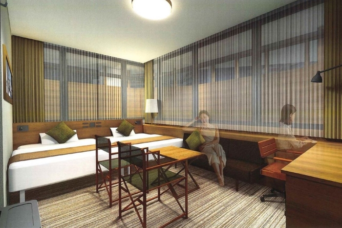 デラックスツインルーム(イメージ図)