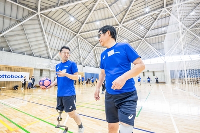 練習の様子