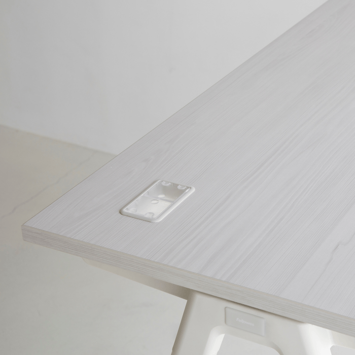 デスク_ホワイト天板