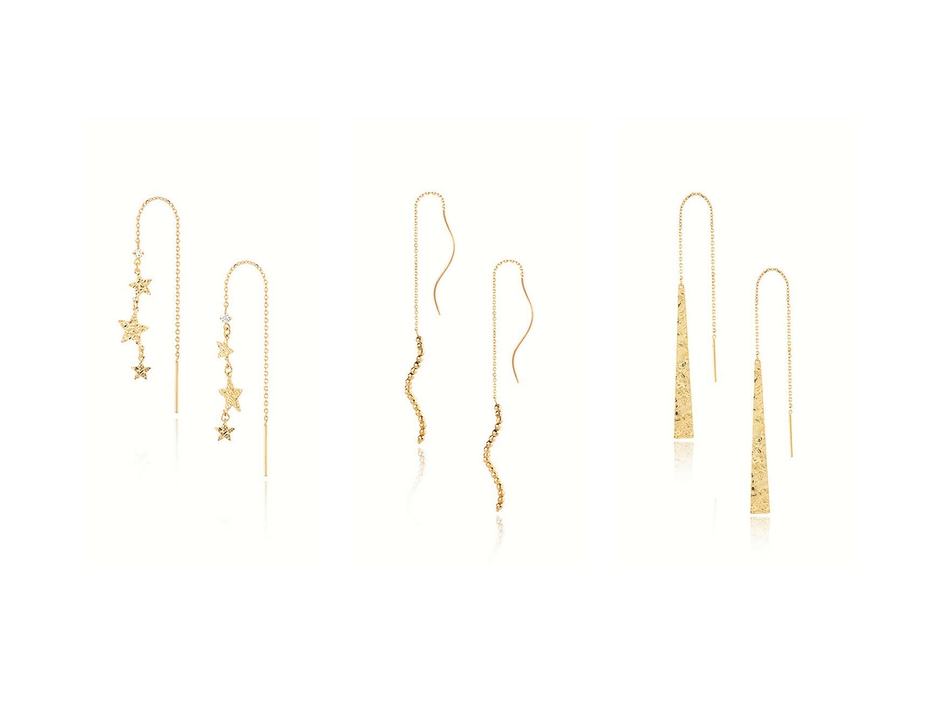 ロングチェーンピアス