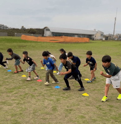こどもかけっこ教室(過去開催時の様子)