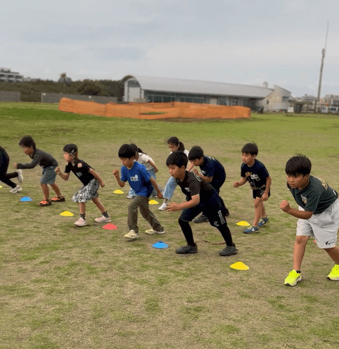 こどもかけっこ教室（過去開催時の様子）