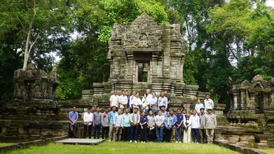 文化庁令和7年度文化遺産国際協力拠点交流事業によるカンボジア人専門家研修の紹介