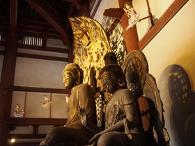 高校生が挑んだ仏像彩色プロジェクト　 雲中供養菩薩が奈良「喜光寺」で完成公開のお知らせ