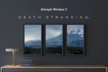 The virtual game world of “DEATH STRANDING” by KOJIMA PRODUCTIONS can now be enjoyed on Atmoph Window 2