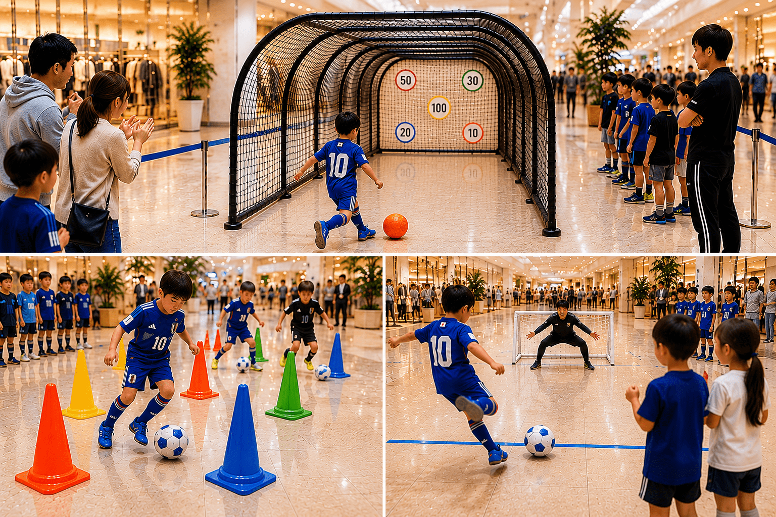 【2026年7月5日】イオンモール木更津で「サッカーチャレンジ！今日のNo.1はキミだ！」を開催