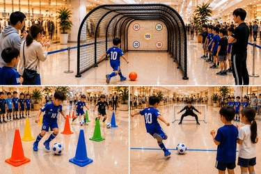 【2026年7月5日】イオンモール木更津で「サッカーチャレンジ！今日のNo.1はキミだ！」を開催