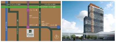 『Niche Pride Taopoon Interchange（ニッチ プライド タオプーン インターチェンジ）』計画位置
