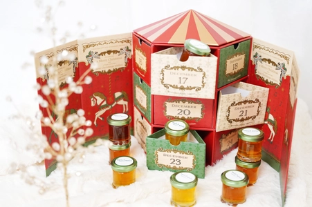 【数量限定】クリスマスまで甘いカウントダウン！ 可愛い蜂蜜が詰まった「ハニーアドベントカレンダー」・「Xmas限定蜂蜜セット」11月12日（水）新発売