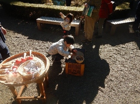 正月遊び広場（昨年度の様子）