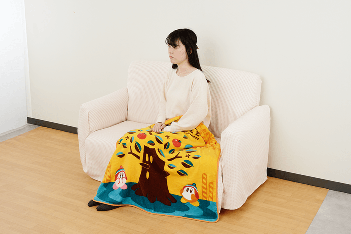KIRBY STYLE★BIGブランケット 使用イメージ