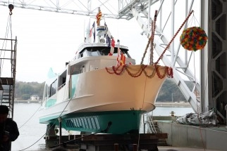 TSUNEISHI FACILITIES & CRAFT completes construction and delivery of the underwater sightseeing boat “AQUA EDDY”