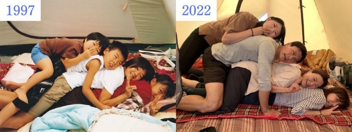 1997(BEFORE)／2022(AFTER)