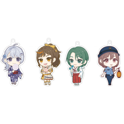 アクリルキーホルダー 各800円