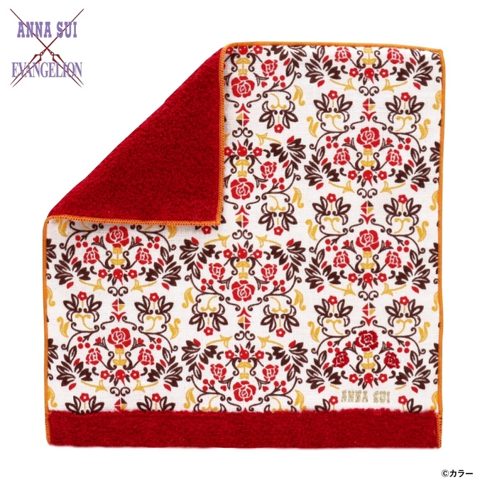 エヴァンゲリオン×ANNA SUI タオルハンカチーフ 総柄