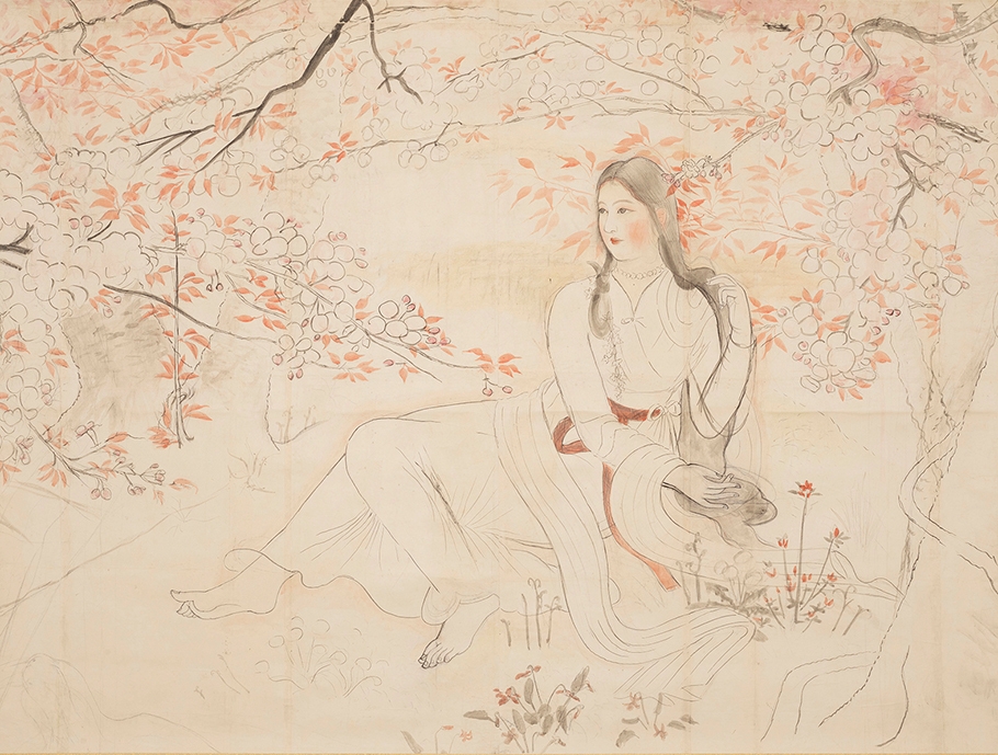 木華開耶媛(下絵)　1929年